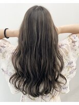 イース バイ アンブルリュクス 北千住(Ease by amble luxe)&nbsp;前髪/くびれ/イヤリングカラー/イメチェン/ラベンダーカラー