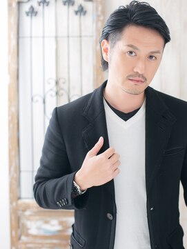 トニーアンドガイメン ホテル京阪仙台店(TONI&GUY MEN) 刈り上げ暗髪ツーブロックショートd