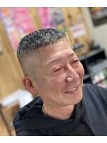 ピシャッとニ代目銀二郎 バチバチパンチスキン【広島/理容室/バーバー】