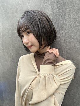 ロンド ストラーダ 心斎橋(Lond strada) モードヘアミディアム×美髪【髪質改善/縮毛矯正】