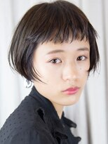 カムジーヘッド(COMEGHEAD)&nbsp;大人マッシュショート丸みショート黒髪ショートベリーショート