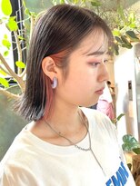 ディッセンバー 渋谷(December)&nbsp;【December】インナーカラー×透明感グレージュカラー◎