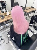ホワイトピンク/ブリーチカラー/ダブルカラー/髪質改善/ブロンド