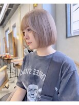 アルコイリスバイドールヘアー(ARCOIRIS by Dollhair)&nbsp;都島/ホワイトベージュ/ハイトーン/ぷつっとカット