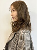 メゾンアクア 表参道(Maison ACQUA)&nbsp;☆ブリーチなしダブルカラー オリーブ オリーブベージュ