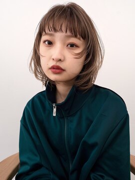 オルセン(OLSEN) ボブ レイヤーボブ ハイトーンボブ フェイスレイヤー