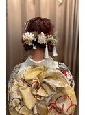 振袖ヘアセット