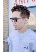 フォーコーナーズカットショップフェイビーズ 名古屋西(FourCornersCutShop favey's)&nbsp;大人な色気と渋さのあるベリーショート