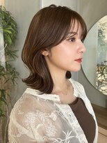 ミンクスオーバー(MINX OVER)&nbsp;韓国レイヤー/くびれヘア/レイヤーカット/顔まわりカット/前髪