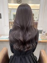 ネオリーブ チロル 横浜西口店(Neolive CiroL.)&nbsp;上品韓国ロングショコラグレージュダブルカラー美髪【横浜】