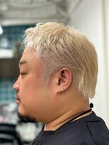 吉&nbsp;ホワイトブロンドショート◎メンズヘア◎