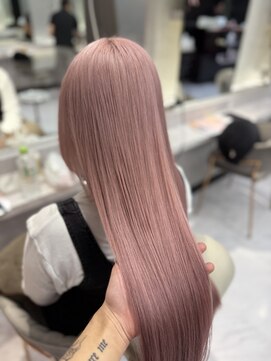 ジーナ 名駅(XENA.) ホワイトピンク/ピンクベージュ/艶カラー