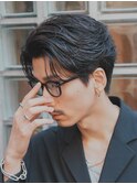 コンマヘアセンターパートニュアンスパーマ韓国ワンカールパーマ