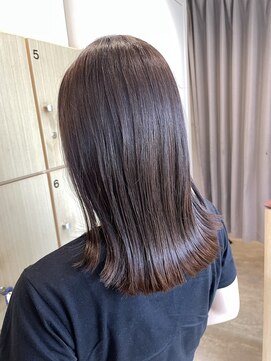 ヘアーラボ ノッシュ 唐人町店(Hair Labo Nosh) 【Nosh】イルミナ×チャコールグレー