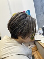 ピークス(PEAKS)&nbsp;地毛ハイライト/白髪ぼかし/グレージュハイライト/恵比寿