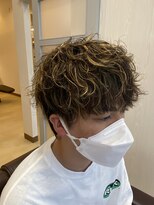 アクイール イストワール(Accueillir Histoire)&nbsp;メッシュ×スパイラルパーマ