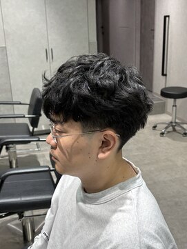 テクト バイアッシュ 吉祥寺店(Tect by Ash) テーパーフェードフリンジカットニュアンスパーマ