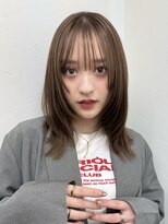 ガーデン 渋谷(GARDEN)&nbsp;小顔に見せるヘア/オリーブグレー/ココアベージュ/レイヤー