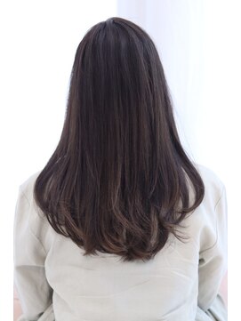 透明感カラー＊大人カジュアル＊艶ワンカール