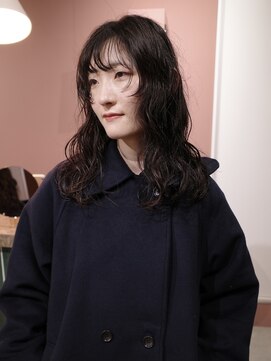 ピュー(Piu-) 【レイヤーパーマ/渥美怜子】フェイスレイヤー/ウェーブ