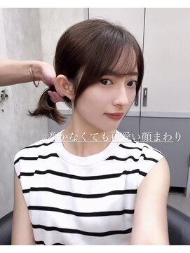 ロンドアヴァントゥス 池袋(Lond aventus) 韓国レイヤー/韓国風/ボブ/髪質改善/黒髪/ブリーチなし〔池袋〕