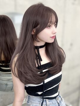 エヌアイ オモテサンドウ(ni omotesando) ピンクラベンダー/ワンカールレイヤー