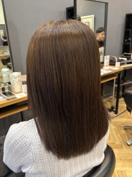 アルター(aL ter) イメチェン/ピンクベージュ/アンブレラ カラー/前髪／鎌取