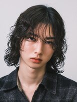 アンサー 原宿(ANSWER)&nbsp;メンズボブメンズミディアムパーマニュアンスパーマルーズパーマ