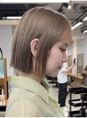 韓国ボブ×地毛風縮毛矯正