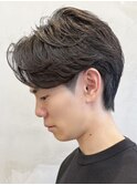 武蔵小杉ニュアンスパーマフェザーパーマセンターパートウルフ