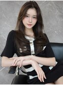 韓国◆ナチュラルくびれヘア_くびれ巻き×髪質改善_艶ロング