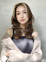 メゾンドイギー(MAISON de IGGY)&nbsp;フォワード巻き◎秋っぽ透明感マロンベージュレイヤーカット