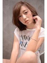 ミラバイグリーン(Mira by green)&nbsp;Honeymonotone×ふわボブ