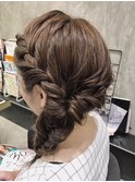 [Dio Azabu]編み込みフィッシュボーン
