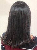 ネオリーブアオバ 高田馬場店(Neolive aoba)&nbsp;【高田馬場/aoba】アッシュグレー×外ハネスタイル