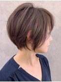 イルミナカラー×丸みのある上質なくびれショート☆