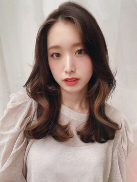 バイオレット 横浜店(Violet) 根元パーマ×フェイスフレーミングで垢抜け！【韓国ヘア】