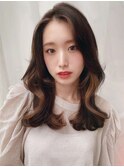 根元パーマ×フェイスフレーミングで垢抜け!【韓国ヘア】