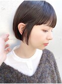 【December】大人かわいい 小顔 黒髪ボブ ミニボブ マチルダボブ