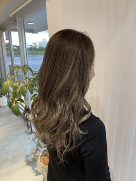 エイト 沖縄豊崎店(EIGHT toyosaki) 【EIGHT 豊崎】お客様スタイル　エアタッチバレイヤージュ