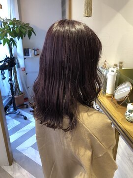 ロンドアベニール 北千住(Lond avenir) namie ブリーチあり！パープル系からー！