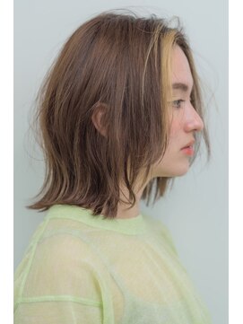 ロンプ(romp) 結べるボブにワンポイントカラー 【romp恵比寿】【Satoru】iii