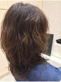 簡単スタイリング★ウルフウェーブ