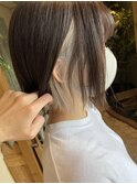 インナーカラー◎ホワイトミルクティー by中山惠介