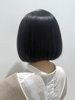 ビューバイネオリーブ 用賀店(Beau'r by neolive)&nbsp;グレージュカラーボブウルフ黒髪ココアベージュ