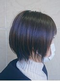 前下がりショート/ウィンター/前髪あり