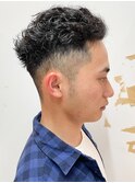 刈り上げ ベリーショート 韓国マッシュ センターパート バーバー