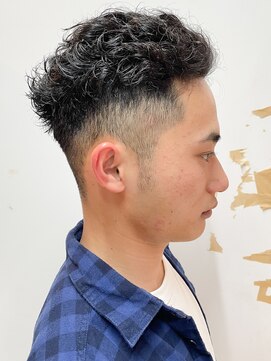 ルックグッドストア(LOOK GOOD STORE) 刈り上げ ベリーショート 韓国マッシュ センターパート バーバー