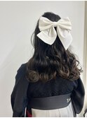 【BelleCoupes】岡本真由美 卒業式袴着付けヘアセット レトロ