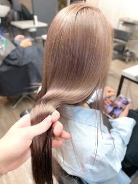 ヴィフ 大船(VIF) ラベンダーグレージュ/ダブルカラー/大船/大船駅/髪質改善/韓国